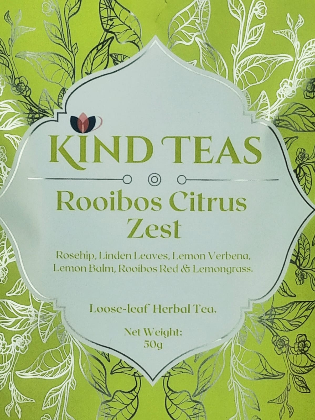 Rooibos Citrus Zest Herbal Infusion (The Zesty Refresher)