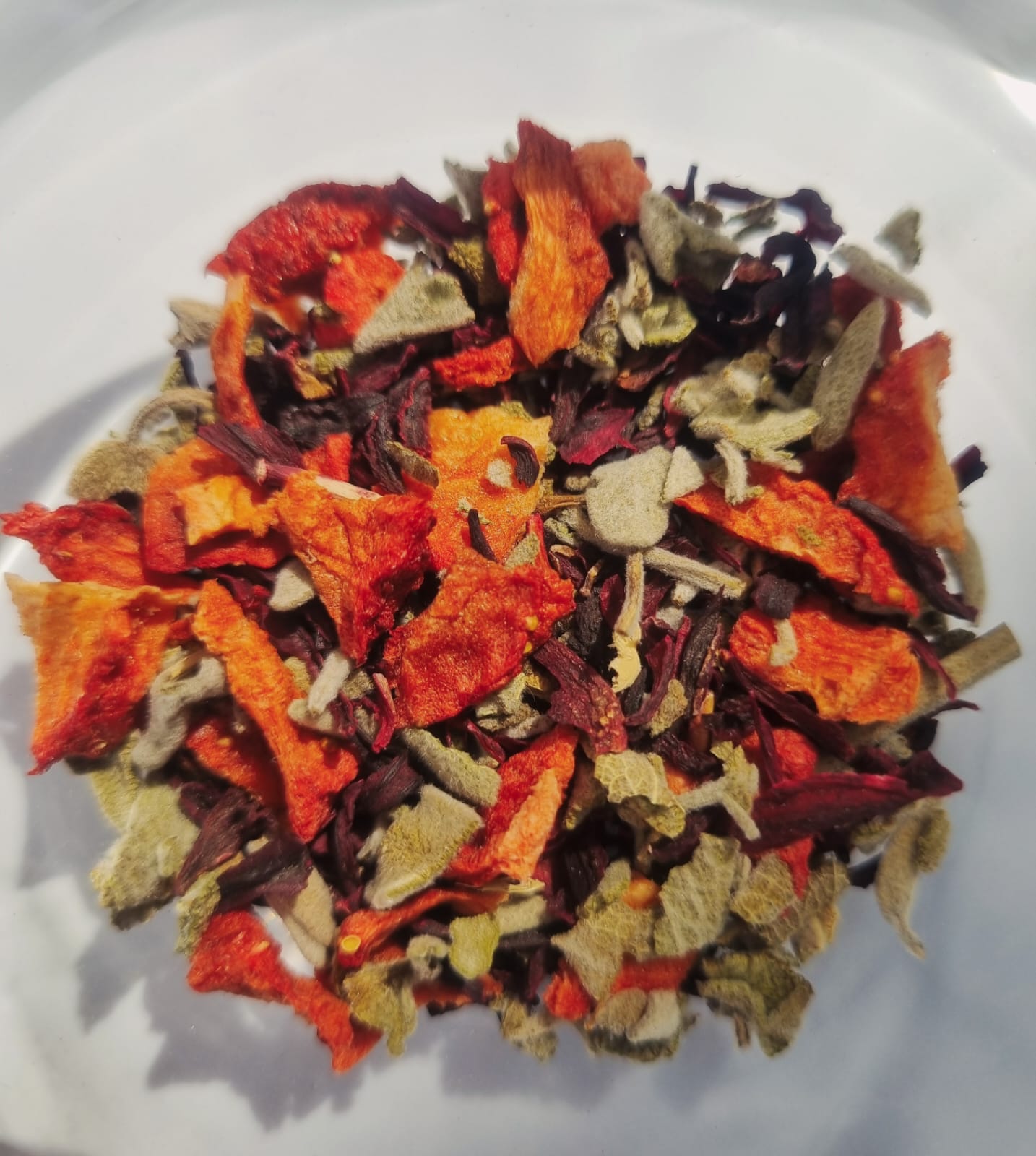 Strawberry Hibiscus Glow Herbal Infusion (Sweet and Tangy)