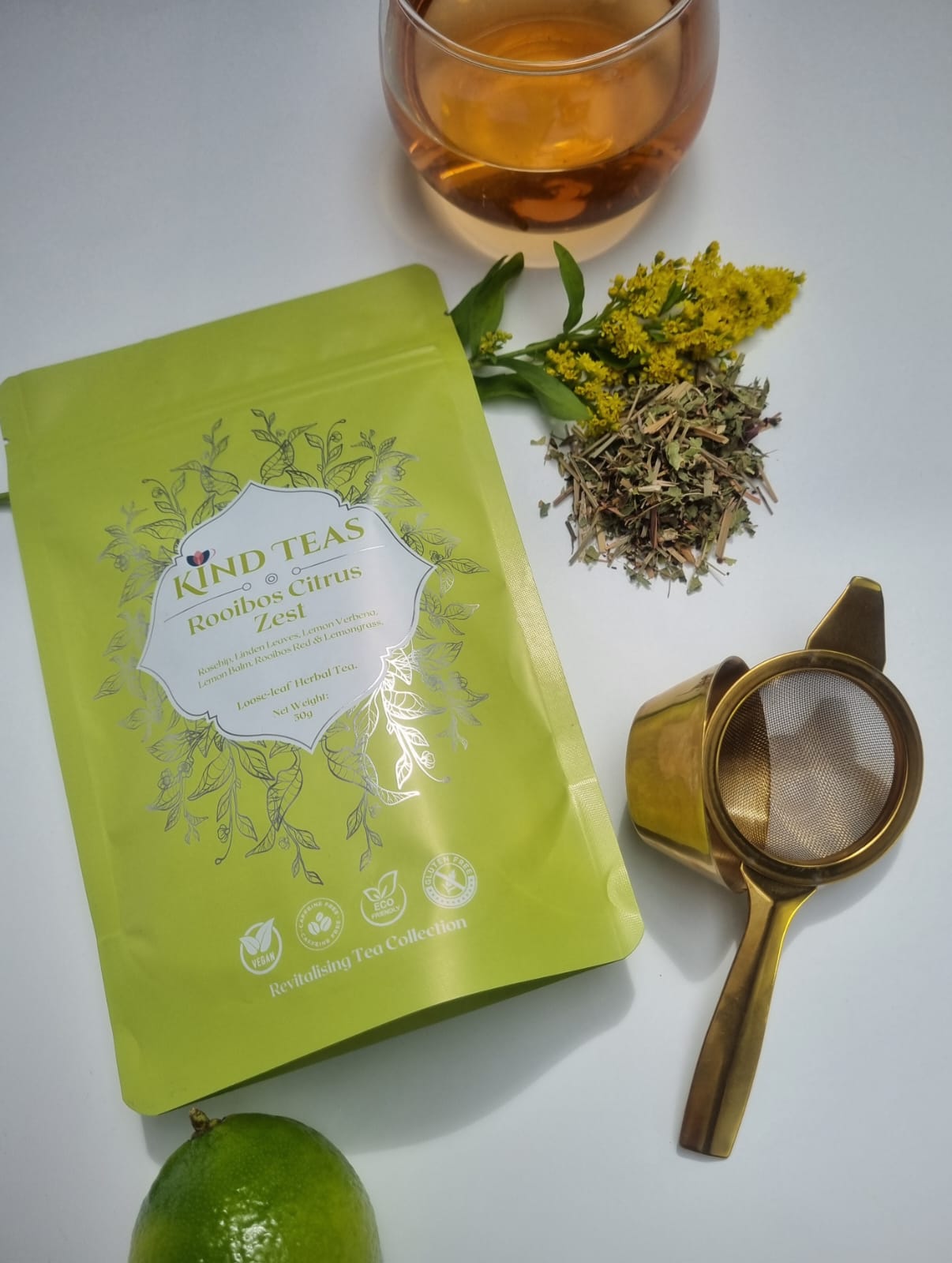 Rooibos Citrus Zest Herbal Infusion (The Zesty Refresher)